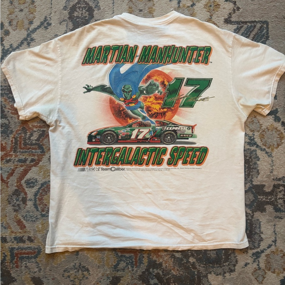 Martian Manhunter Graphic Tee - Cream